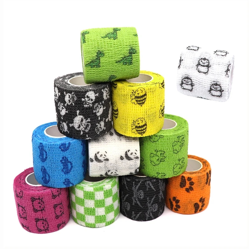 Crossfit Equipment - Animal Pattern Printed Self Adhesive Elastic