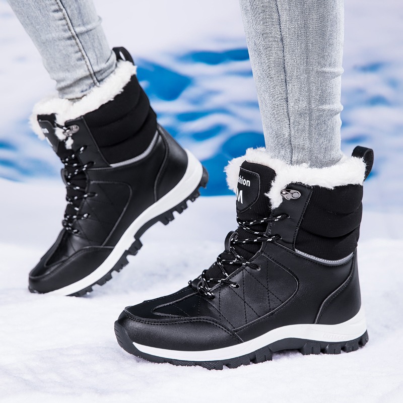 Couple Winter Boots Fashion Hi - Crossfit Outdoor ulasan dan harga