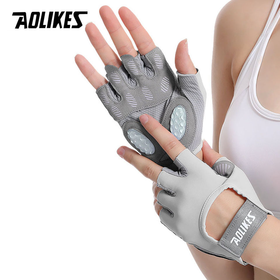 AOLIKES 1 Pair Gym Gloves Body - Crossfit Equipment ulasan dan harga