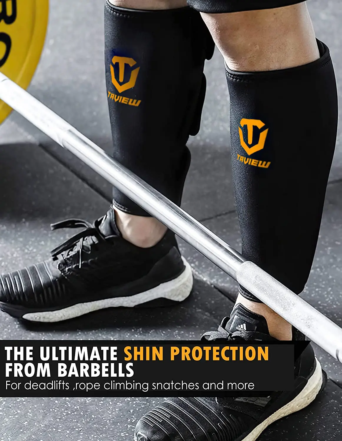 Weightlifting Deadlift Shin Gu - Shin Guard Crossfit ulasan dan harga