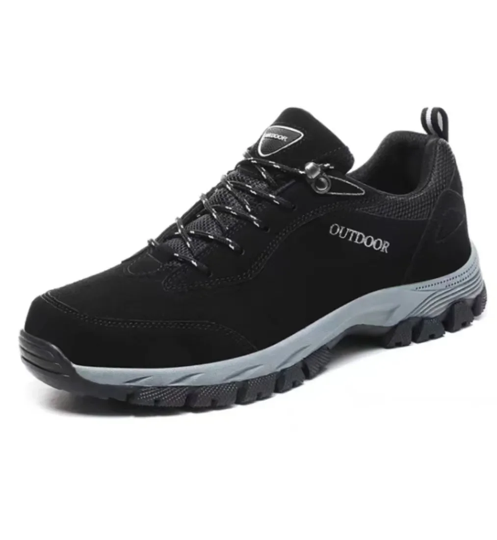 Men's Hiking Shoes Suede Leath - Crossfit Male ulasan dan harga